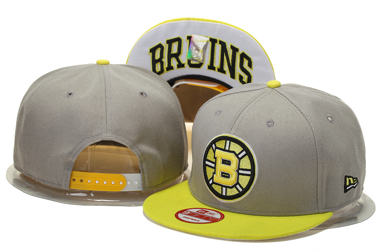 NHL Boston Bruins NE Snapback Hat #04